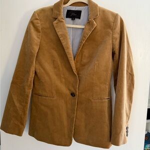 J. Crew Women's Brown Corduroy Blazer